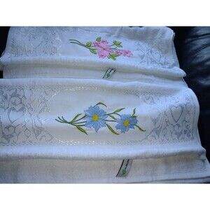 FlorJan-V Embroidery Towels New